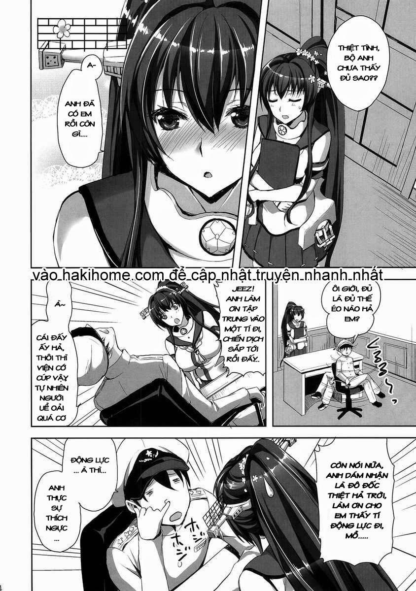 Chou Chou Chou Dokyuu (Kantai Collection) Chương Oneshot Trang 3