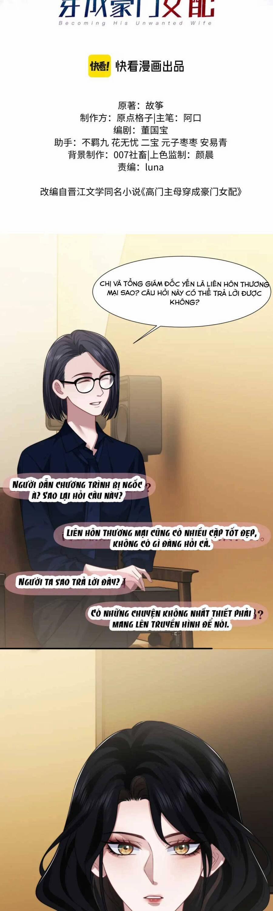 Chủ Mẫu Xuyên Không Tới Làm Phu Nhân Hào Môn 95 trang 3