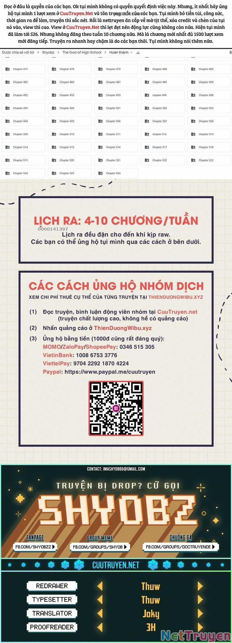 Chúa Tể Học Đường Chương 514 Trang 2