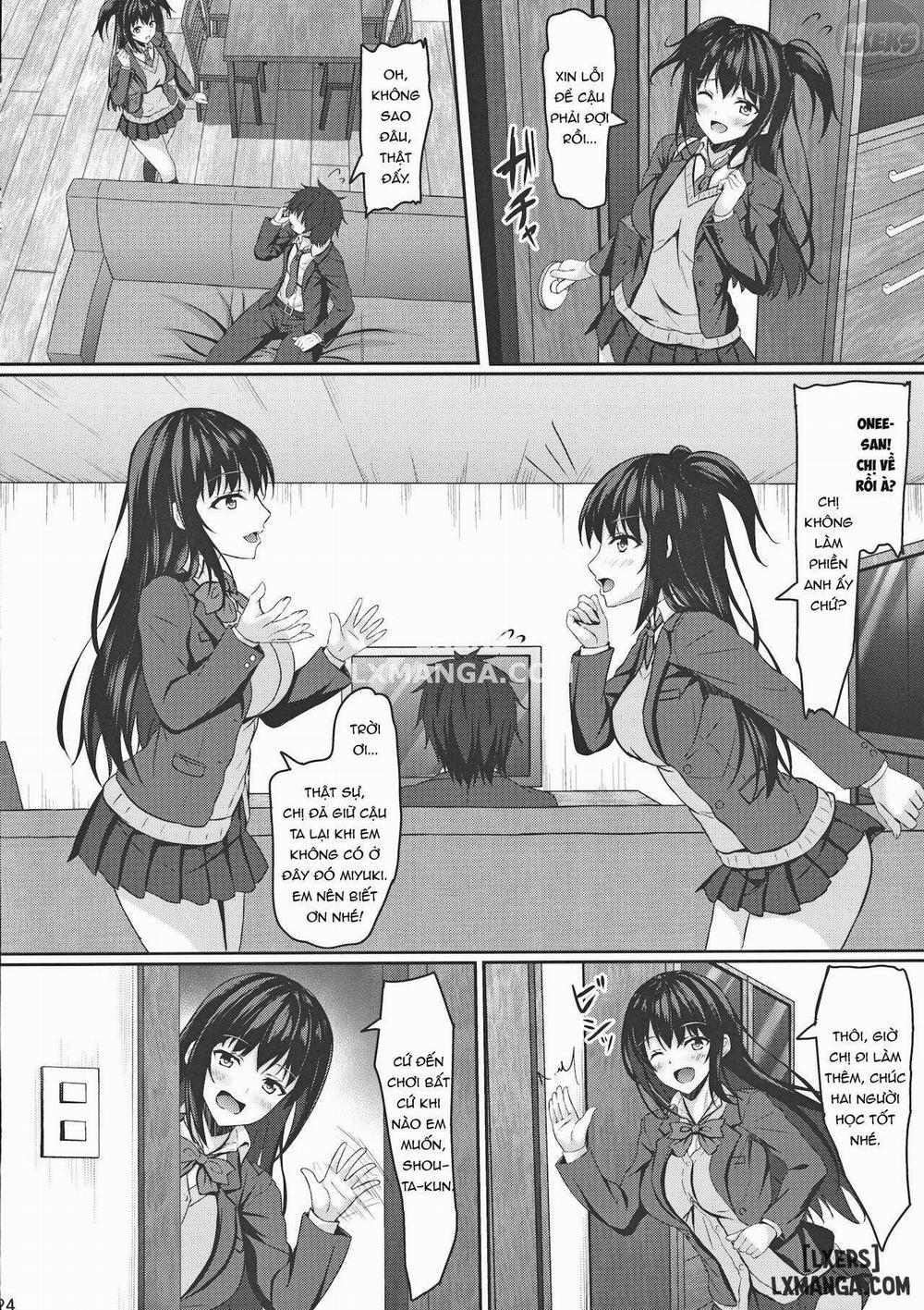 Chuugaku 1-nen no Boku to Koibito no jk no Onee-chan Chương Oneshot Trang 23