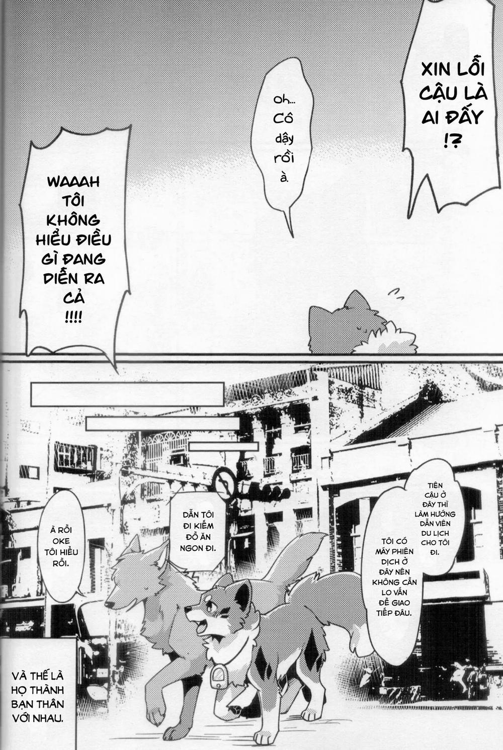 Chuyến đi ăn sạch đồ đài của Kitsune Oneshot trang 17