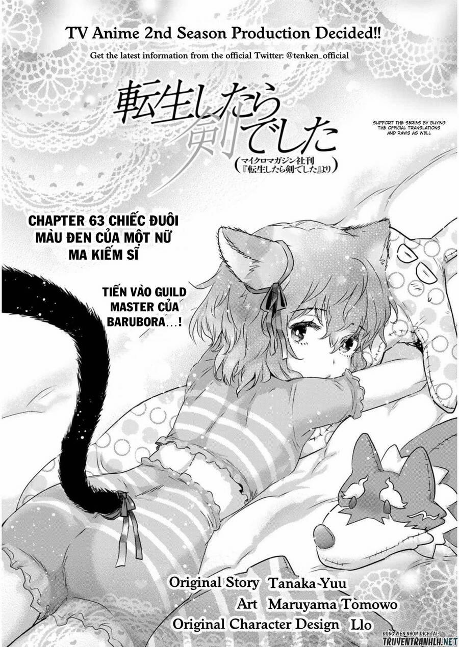 Chuyển Sinh Thành Kiếm 63 trang 2