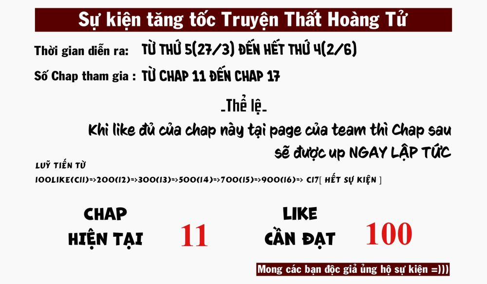 Chuyển Sinh Thành Thất Hoàng Tử 11 trang 2