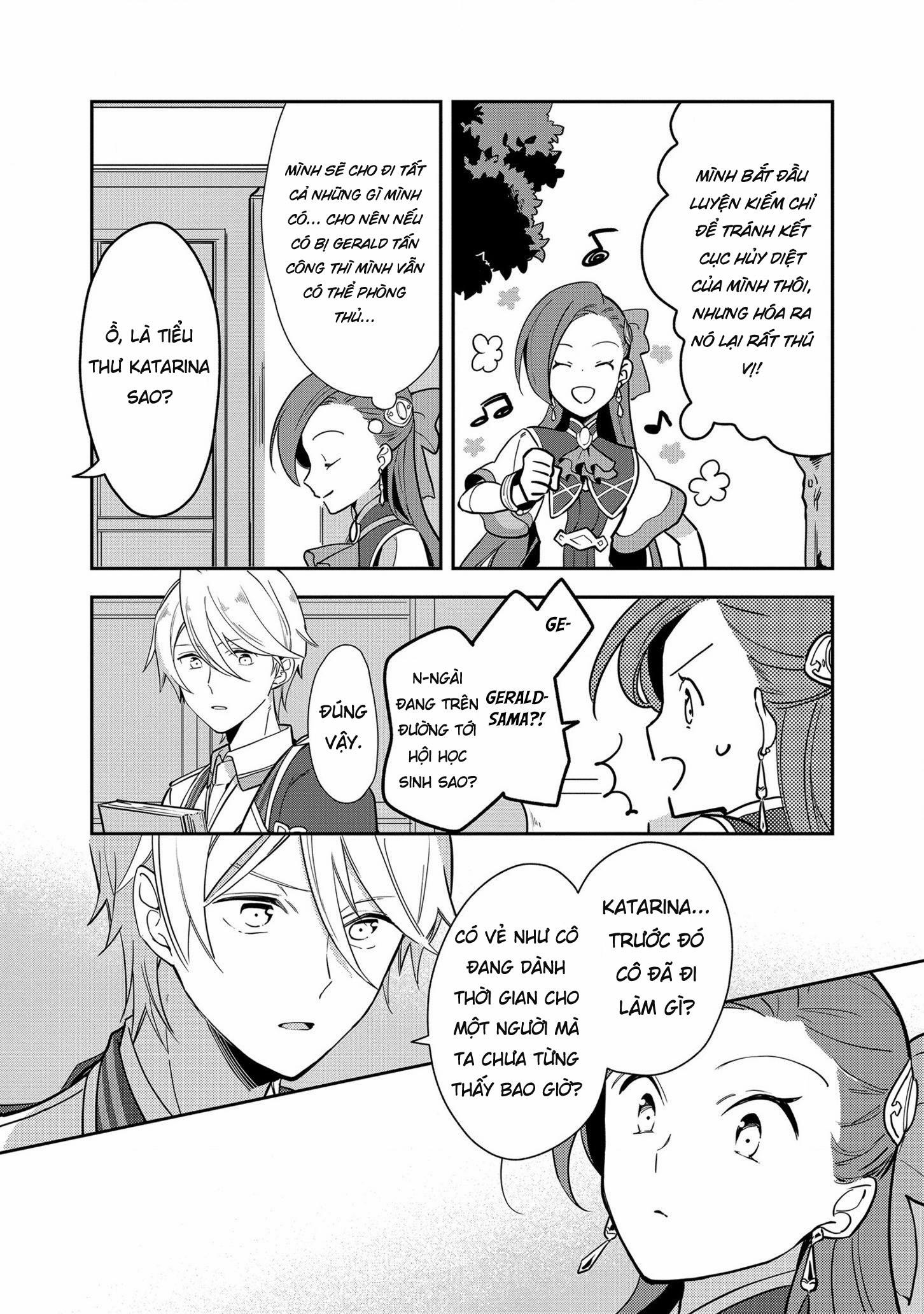 Chuyển Sinh Trở Thành Tiểu Thư Độc Ác Chỉ Toàn Flag Hủy Diệt Trong Otome Game 8 trang 5