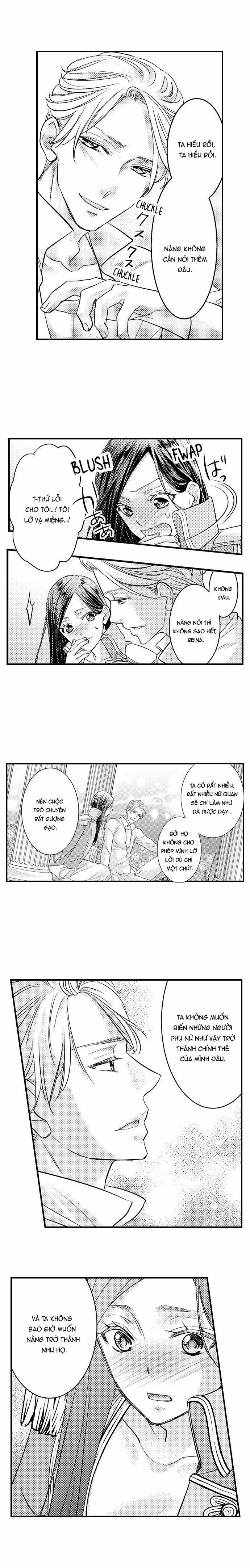 Chuyển Sinh Vào Thế Giới Khác ~ Nếu Muốn Trở Thành Nữ Hoàng Hãy Tìm Cách Để Được Hoàng Đế Sủng Ái Vào Ban Đêm 12.2 trang 3