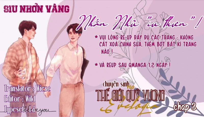 Chuyển Sinh Vào Thế Giới Quỷ Vương Evelogia Chương 0 7 0 8 9 Trang 1