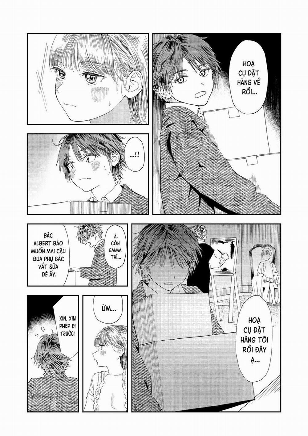 Chuyện tình lãng mạn nơi xưởng vẽ Oneshot trang 3