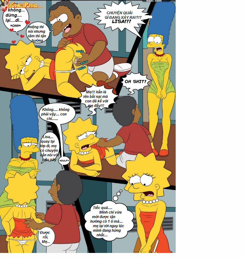 CHUYỆN TÌNH SÔCÔLA VÀ MS.SIMPSON Oneshot trang 3