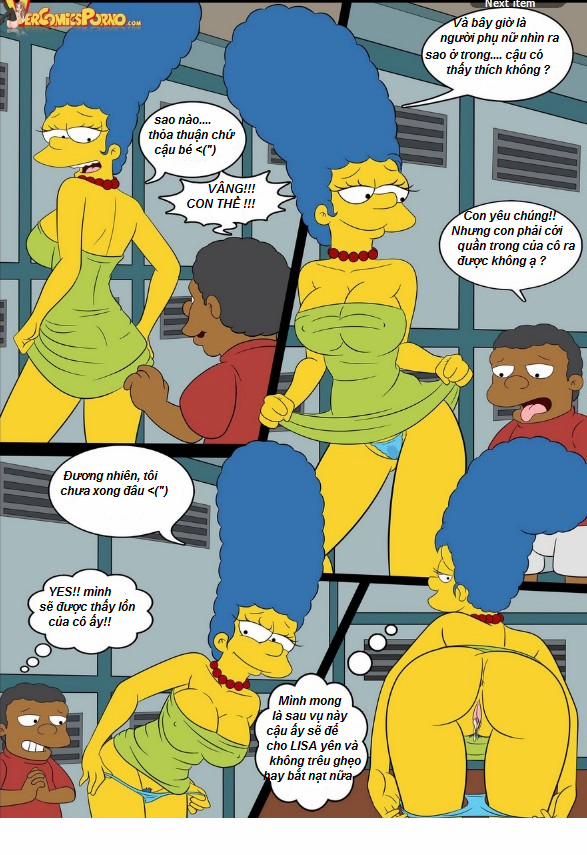 CHUYỆN TÌNH SÔCÔLA VÀ MS.SIMPSON Oneshot trang 5