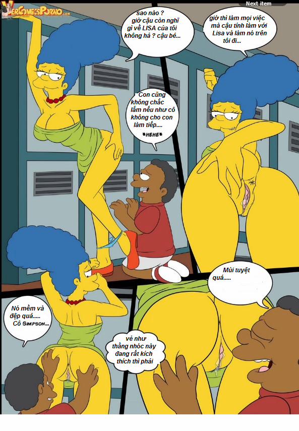 CHUYỆN TÌNH SÔCÔLA VÀ MS.SIMPSON Oneshot trang 6