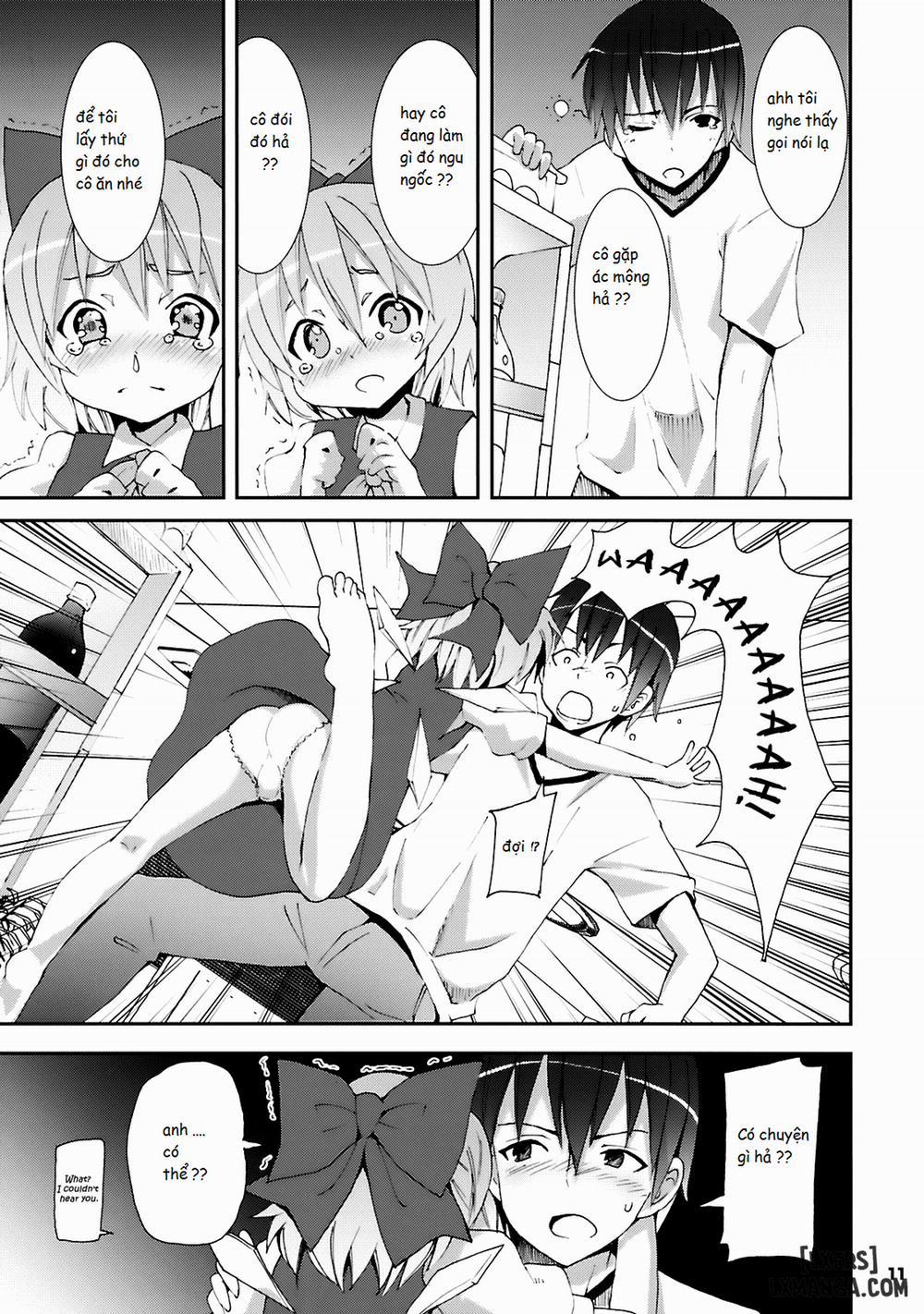 Cirno ga Ouchi ni Yattekita Oneshot trang 10