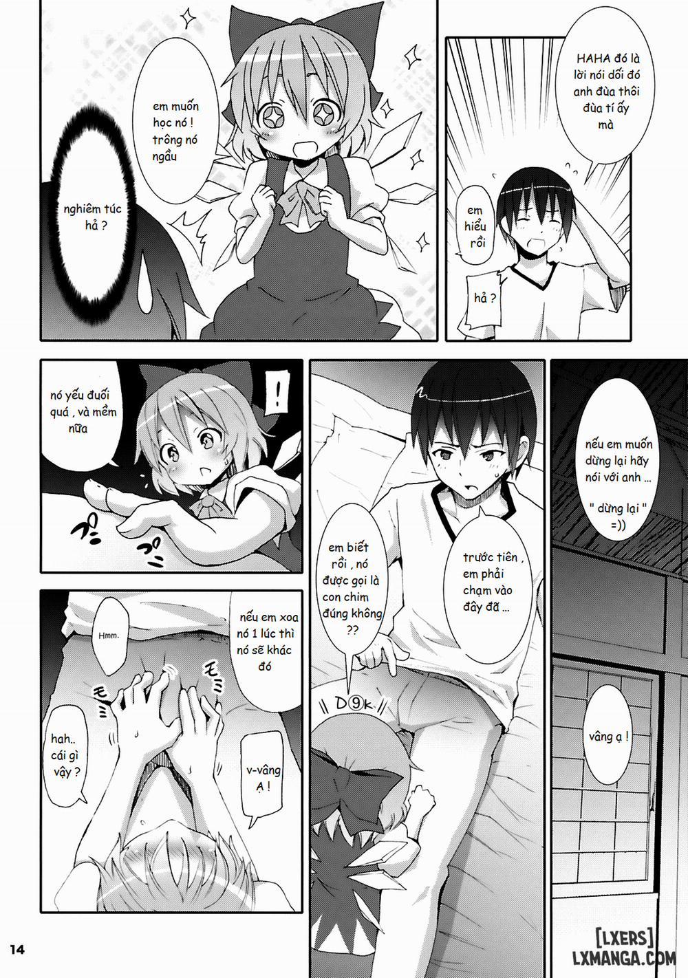Cirno ga Ouchi ni Yattekita Oneshot trang 13