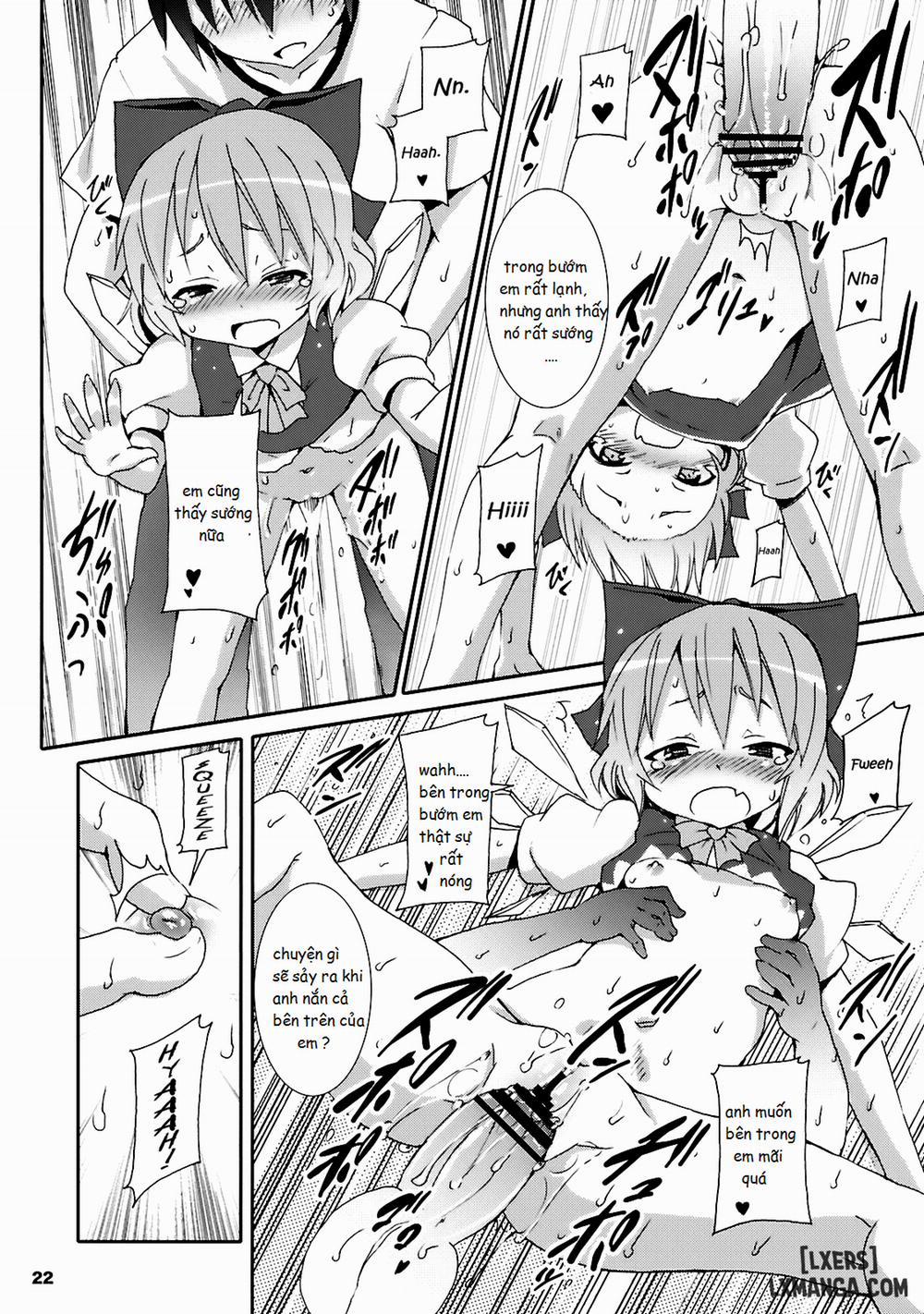 Cirno ga Ouchi ni Yattekita Oneshot trang 21