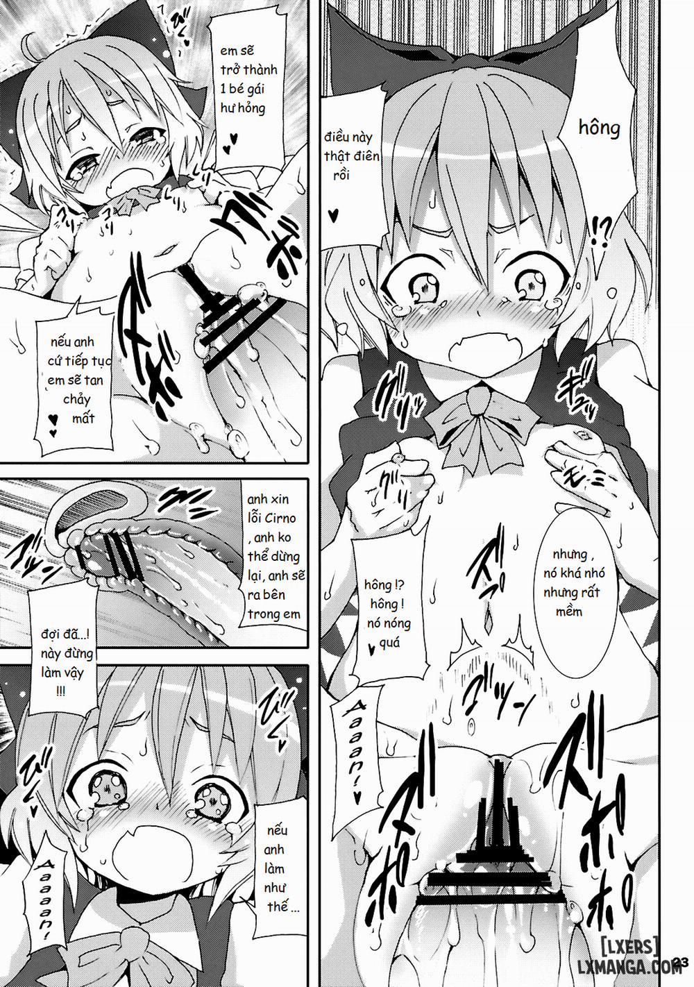 Cirno ga Ouchi ni Yattekita Oneshot trang 22