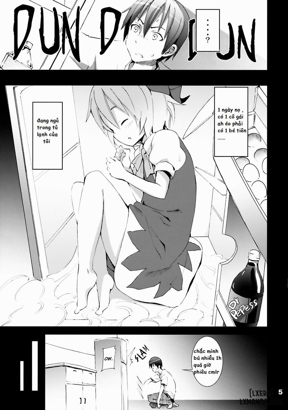 Cirno ga Ouchi ni Yattekita Oneshot trang 4