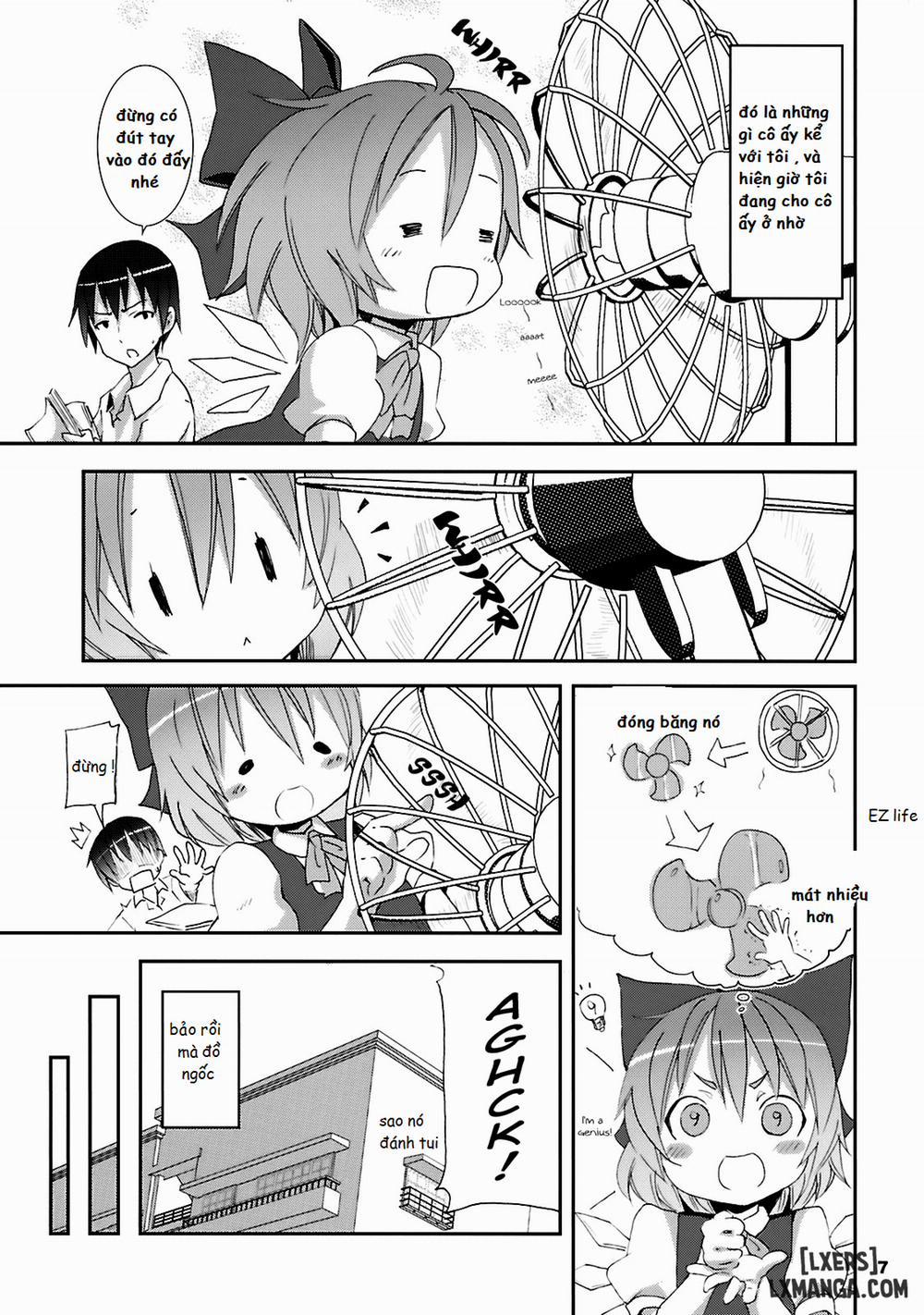 Cirno ga Ouchi ni Yattekita Oneshot trang 6