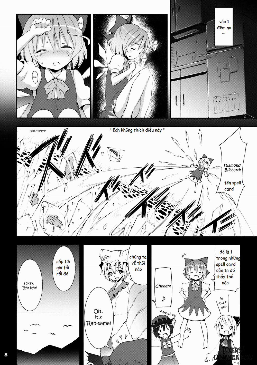 Cirno ga Ouchi ni Yattekita Oneshot trang 7