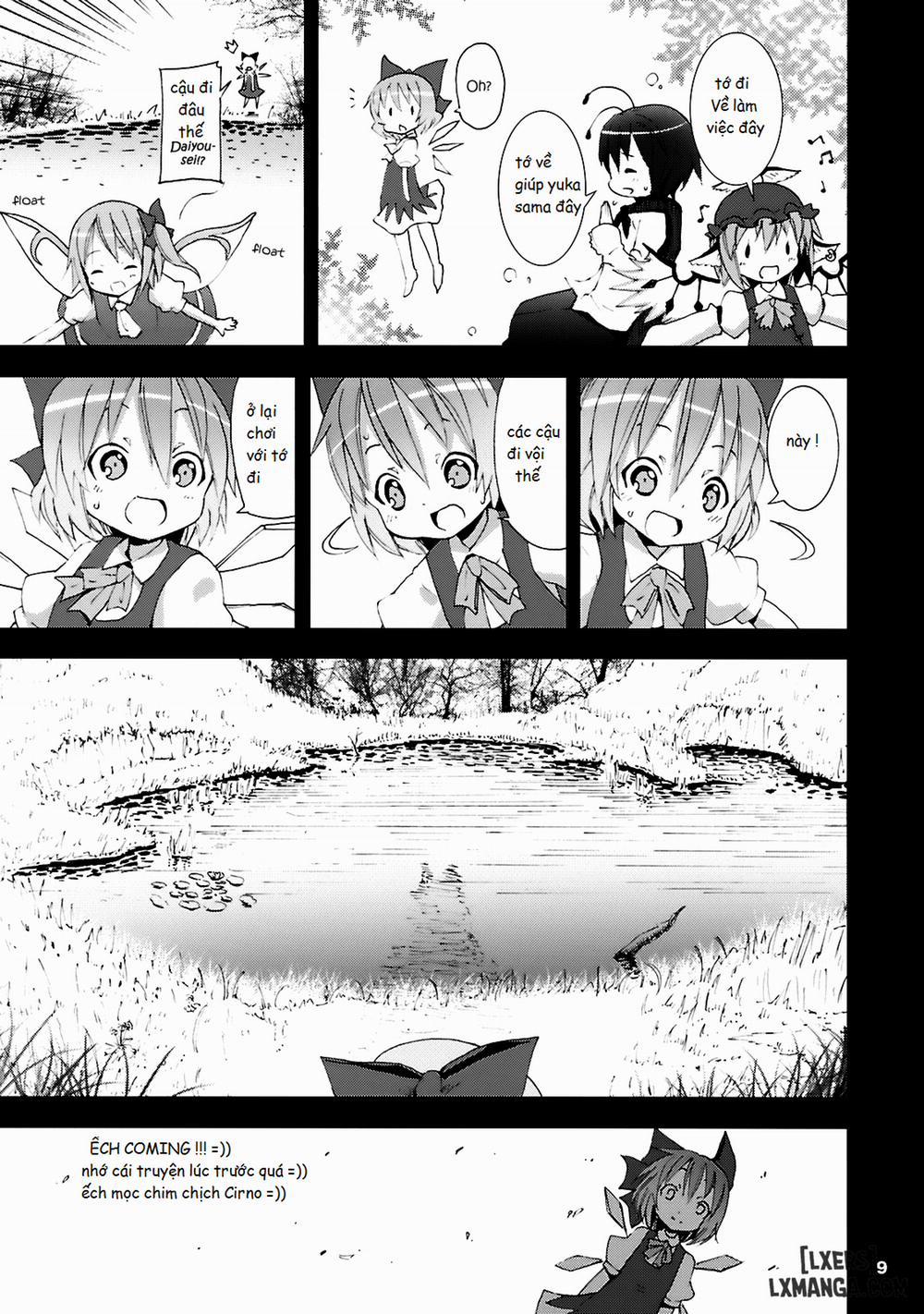 Cirno ga Ouchi ni Yattekita Oneshot trang 8