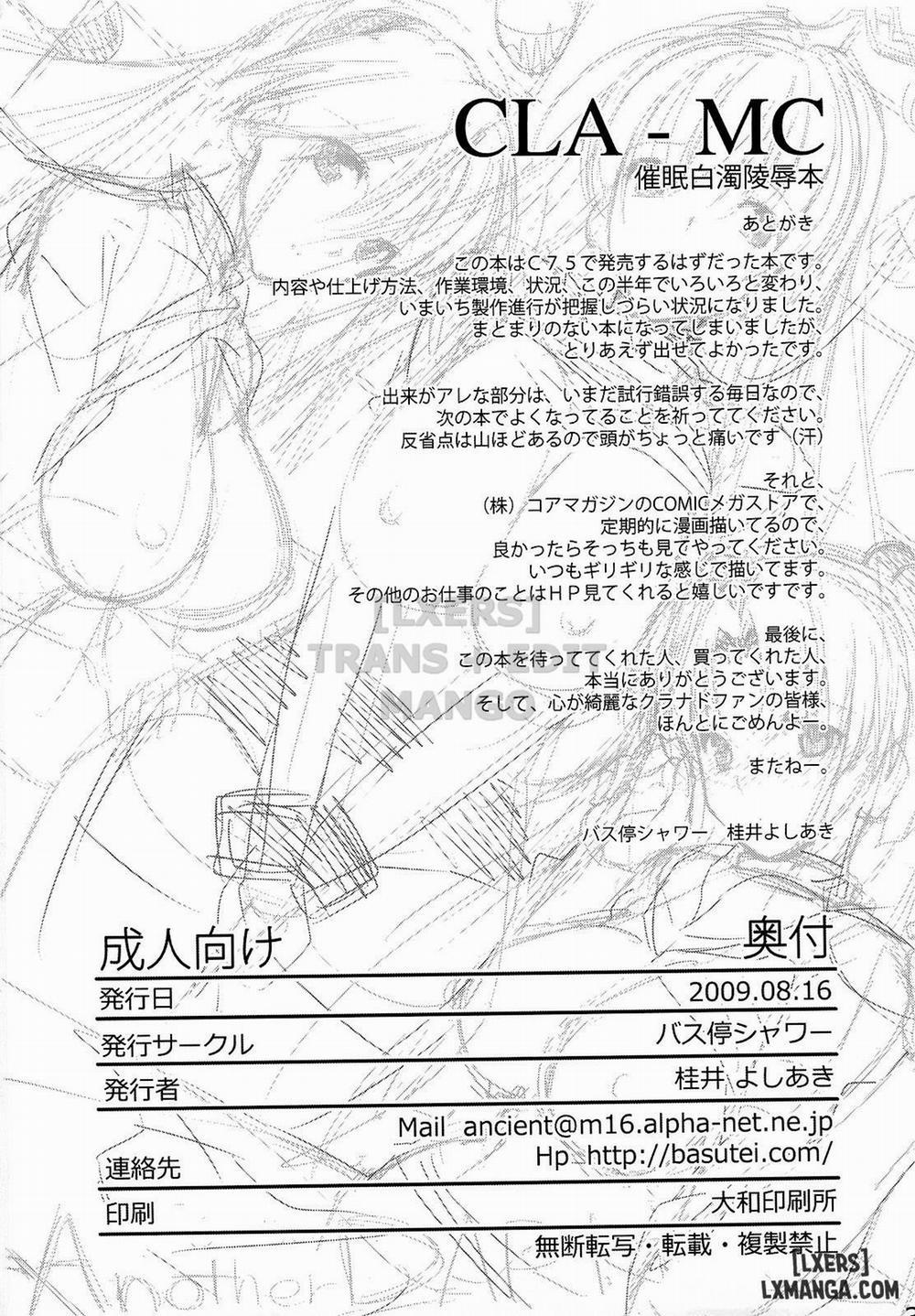 CLA-MC -Saimin Hakudaku Ryoujoku Hon Oneshot trang 35