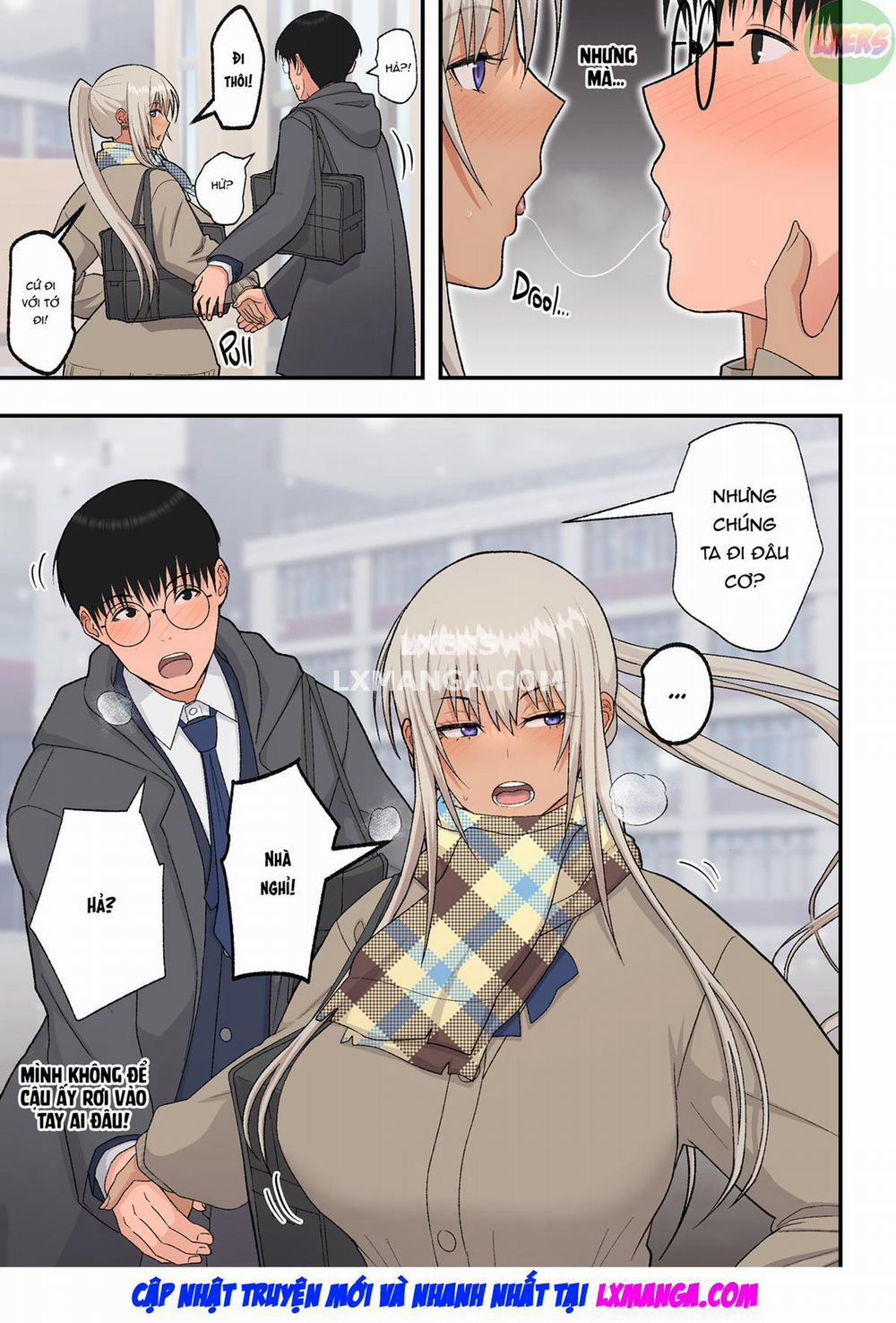 Class no Kinpatsu Kyonyuu Gal to Itya Love Ecchi suru Hanashi Oneshot trang 13