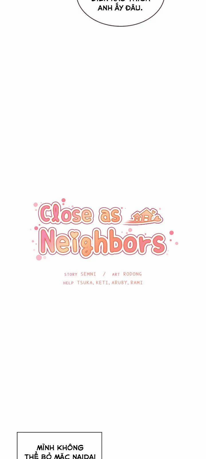 Close As Neighbors Chương 17 Trang 7