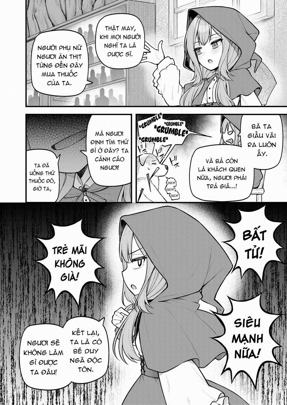 Cô bé quàng khăn đỏ và con sói bất tử Bắt đầu trang 3