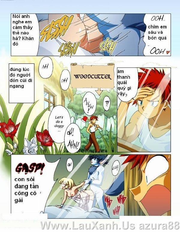 Cô bé quàng khăn đỏ Oneshot [Full Color] trang 13