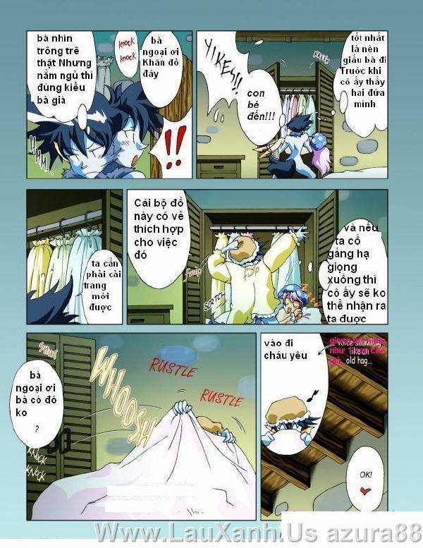 Cô bé quàng khăn đỏ Oneshot [Full Color] trang 8