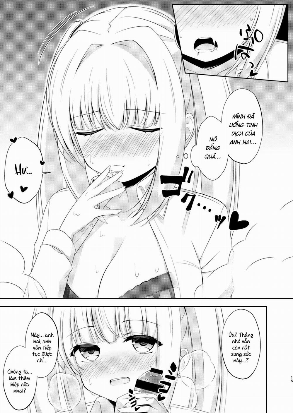 Cô em gái dẫm đãng chỉ làm tình với anh trai của mình! 2 trang 14