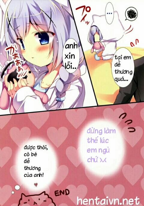 Cô em gái dễ thương~ (Gochuumon wa Usagi desu ka?) Oneshot! trang 6