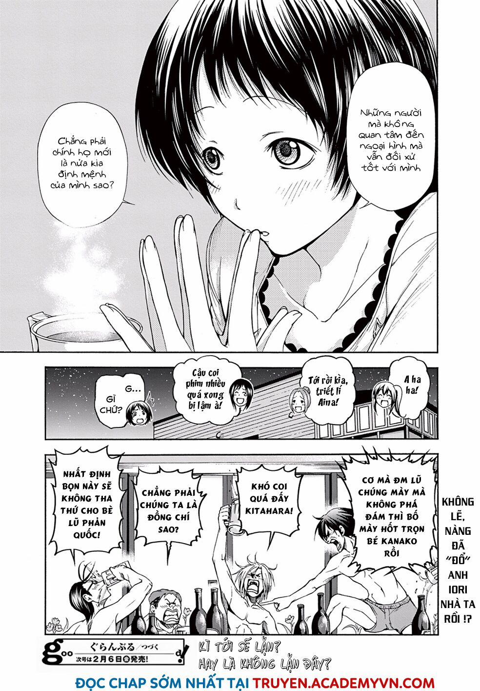 Cô Gái Thích Lặn - Grand Blue 10 trang 37