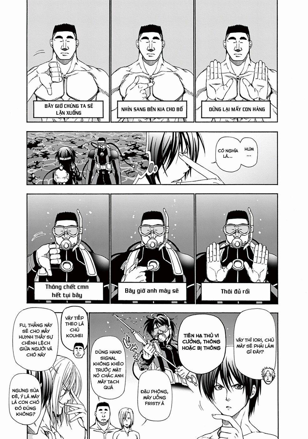 Cô Gái Thích Lặn - Grand Blue 11 trang 14