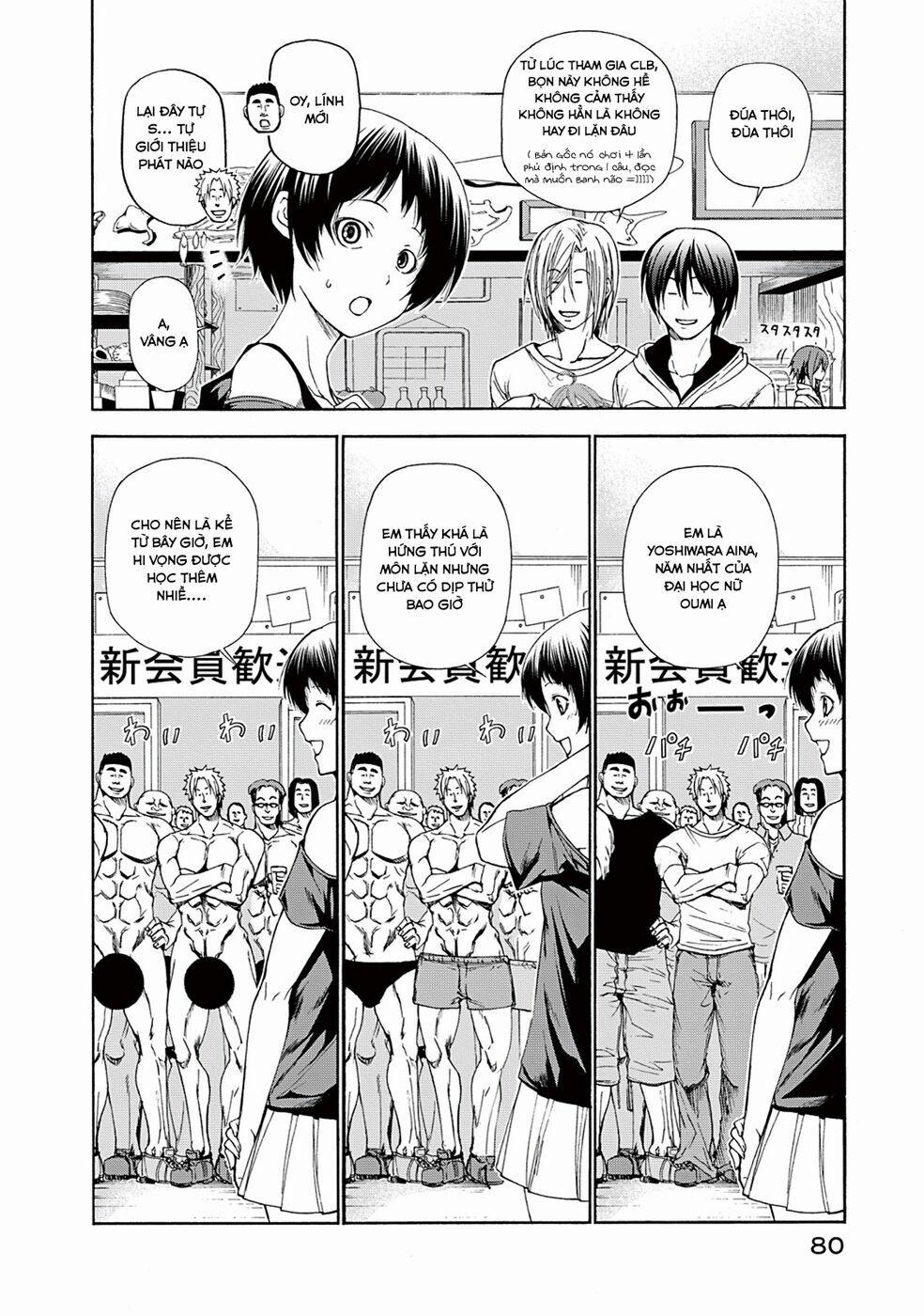 Cô Gái Thích Lặn - Grand Blue 11 trang 5