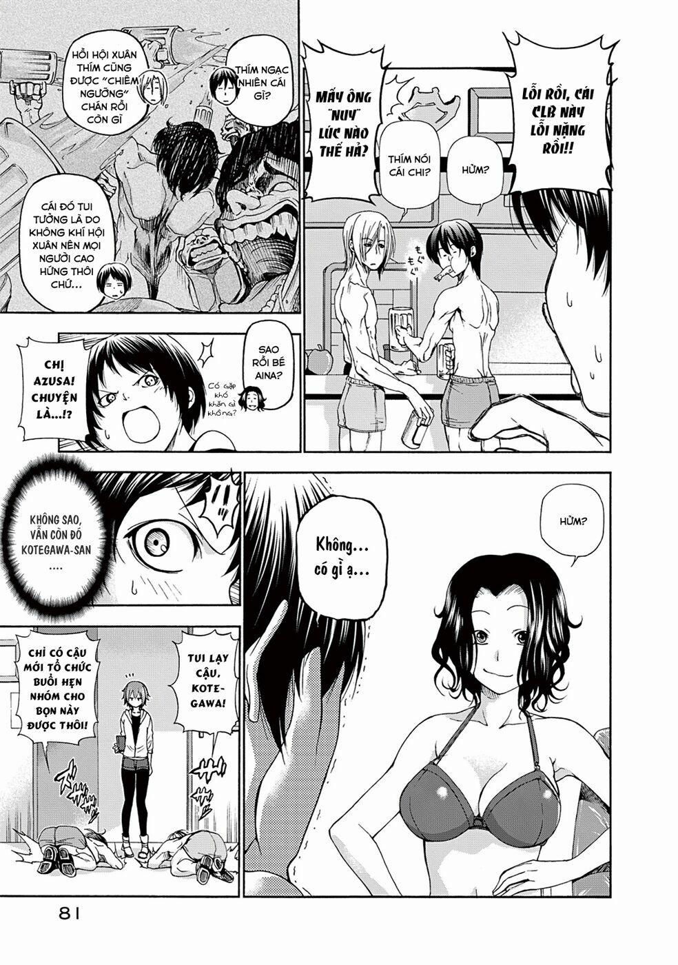 Cô Gái Thích Lặn - Grand Blue 11 trang 6