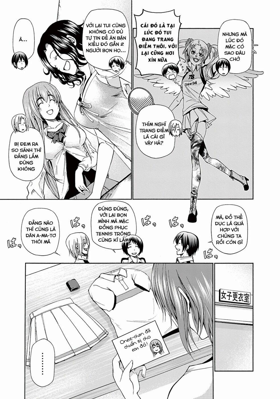 Cô Gái Thích Lặn - Grand Blue 12 trang 11