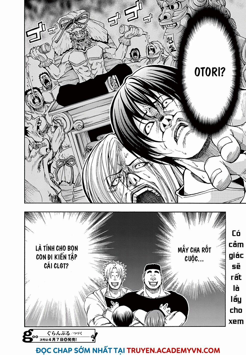 Cô Gái Thích Lặn - Grand Blue 12 trang 54