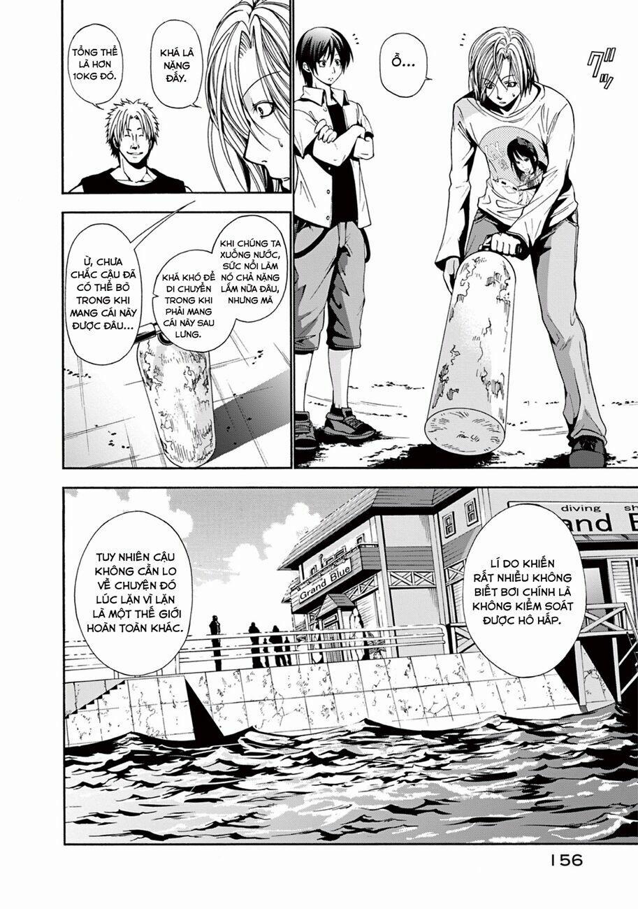 Cô Gái Thích Lặn - Grand Blue 4 trang 12