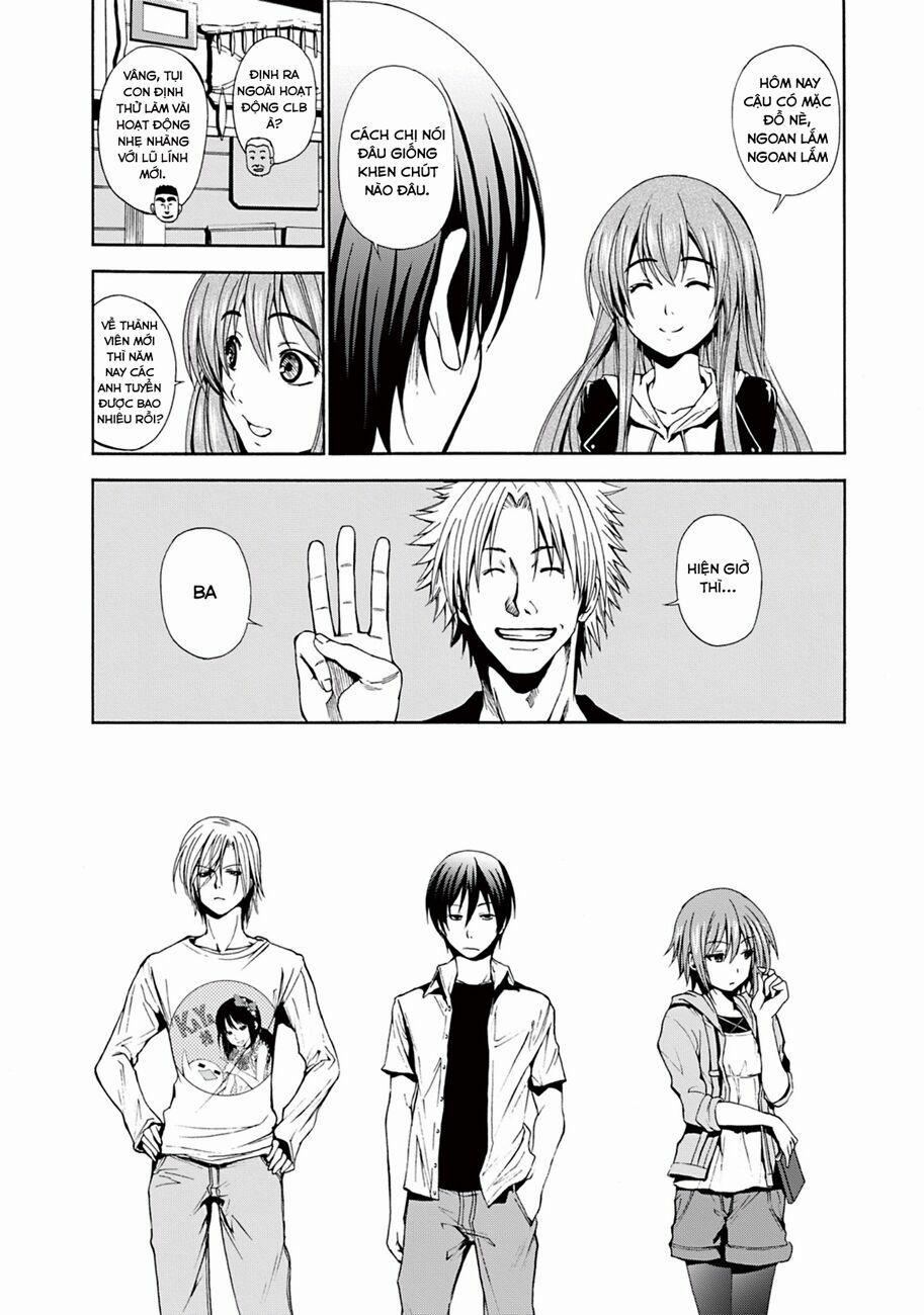 Cô Gái Thích Lặn - Grand Blue 4 trang 4