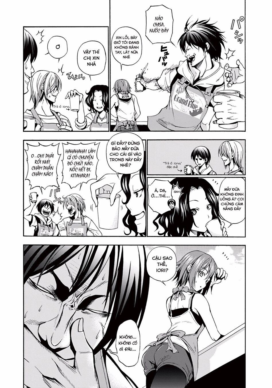 Cô Gái Thích Lặn - Grand Blue 6 trang 14
