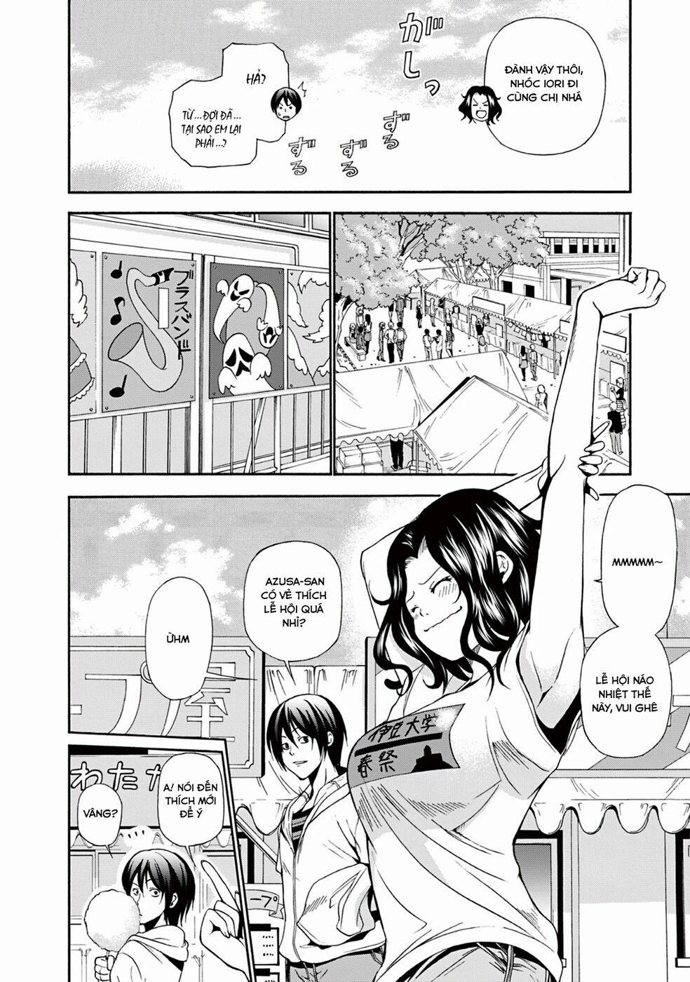 Cô Gái Thích Lặn - Grand Blue 7 trang 8