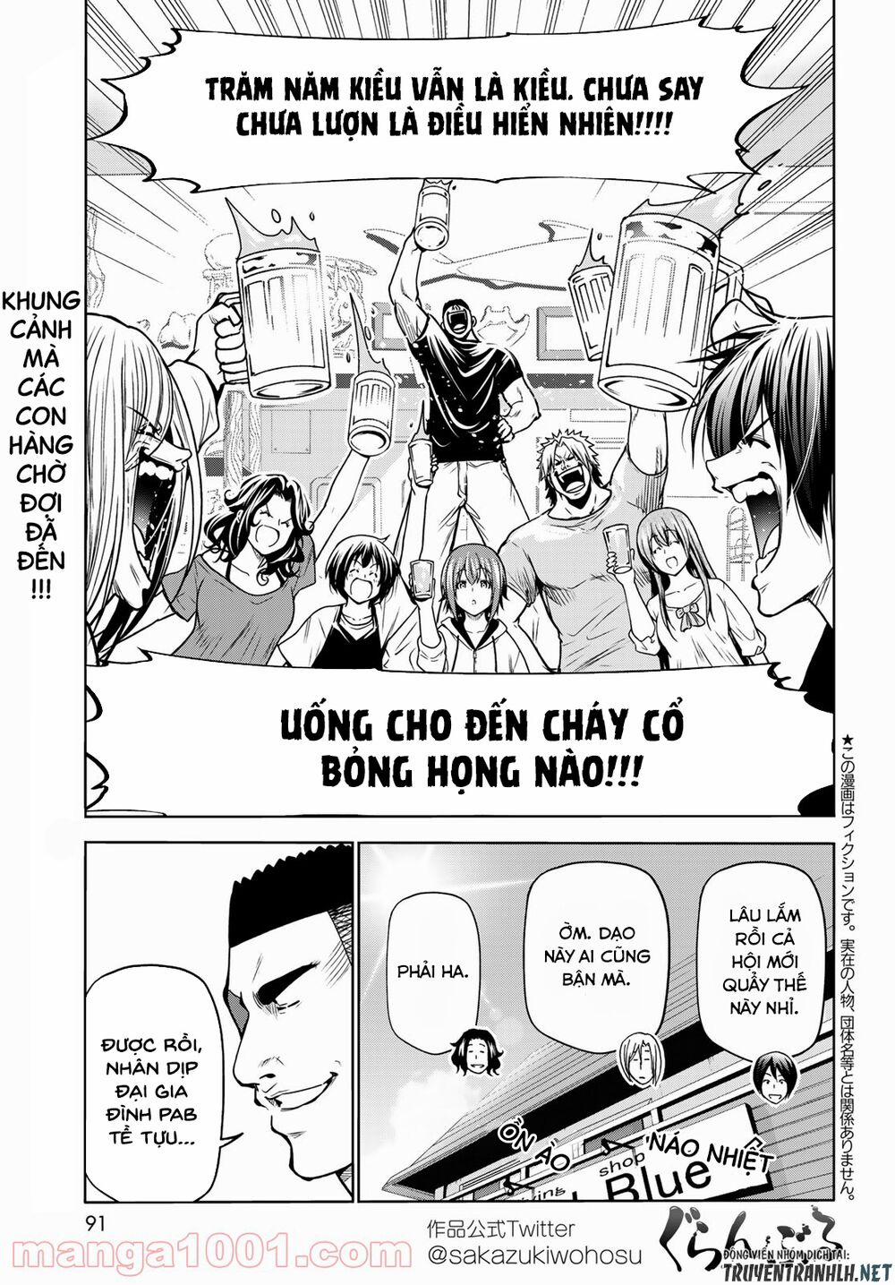 Cô Gái Thích Lặn - Grand Blue 70 trang 3