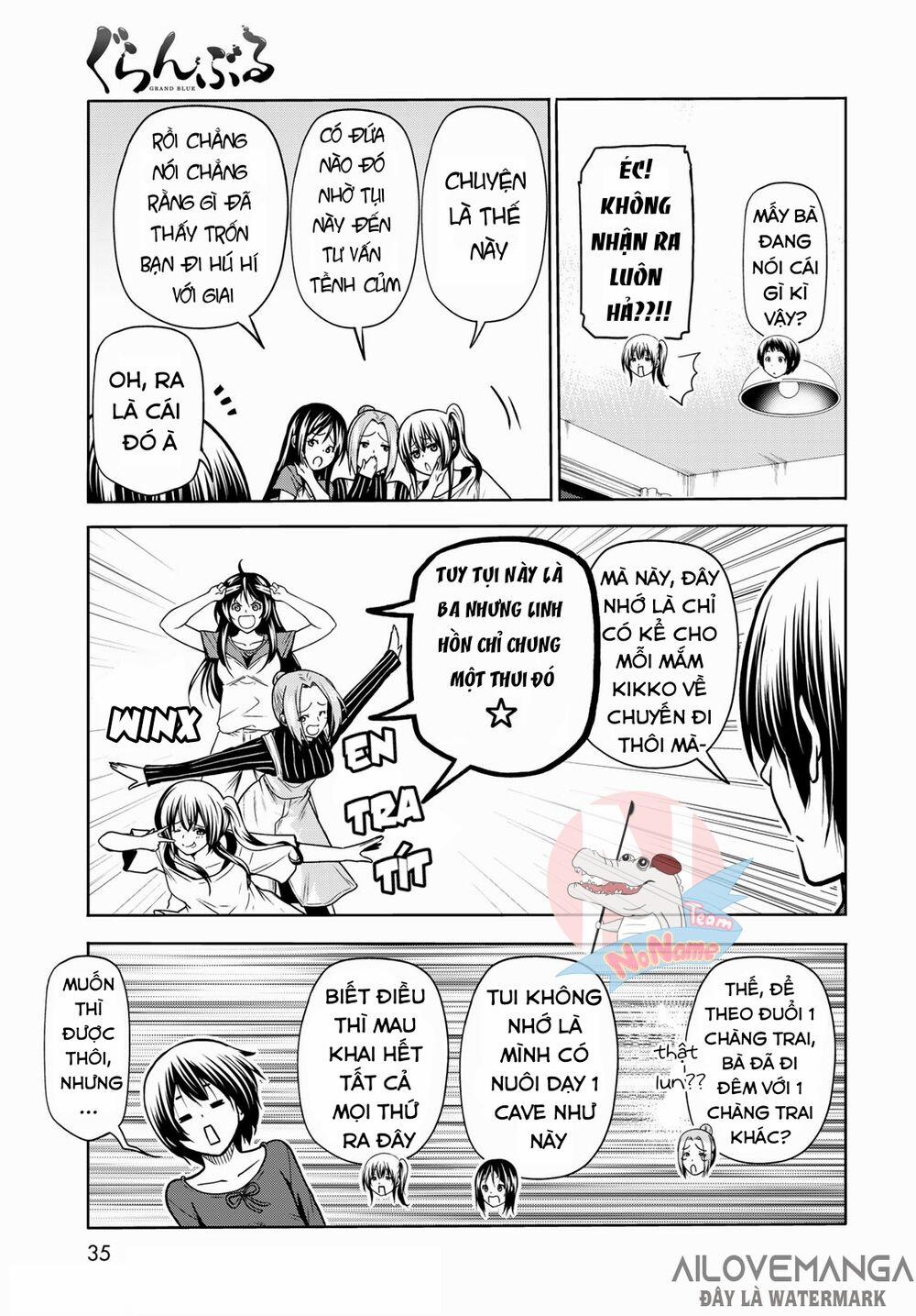 Cô Gái Thích Lặn - Grand Blue 72.1 trang 11