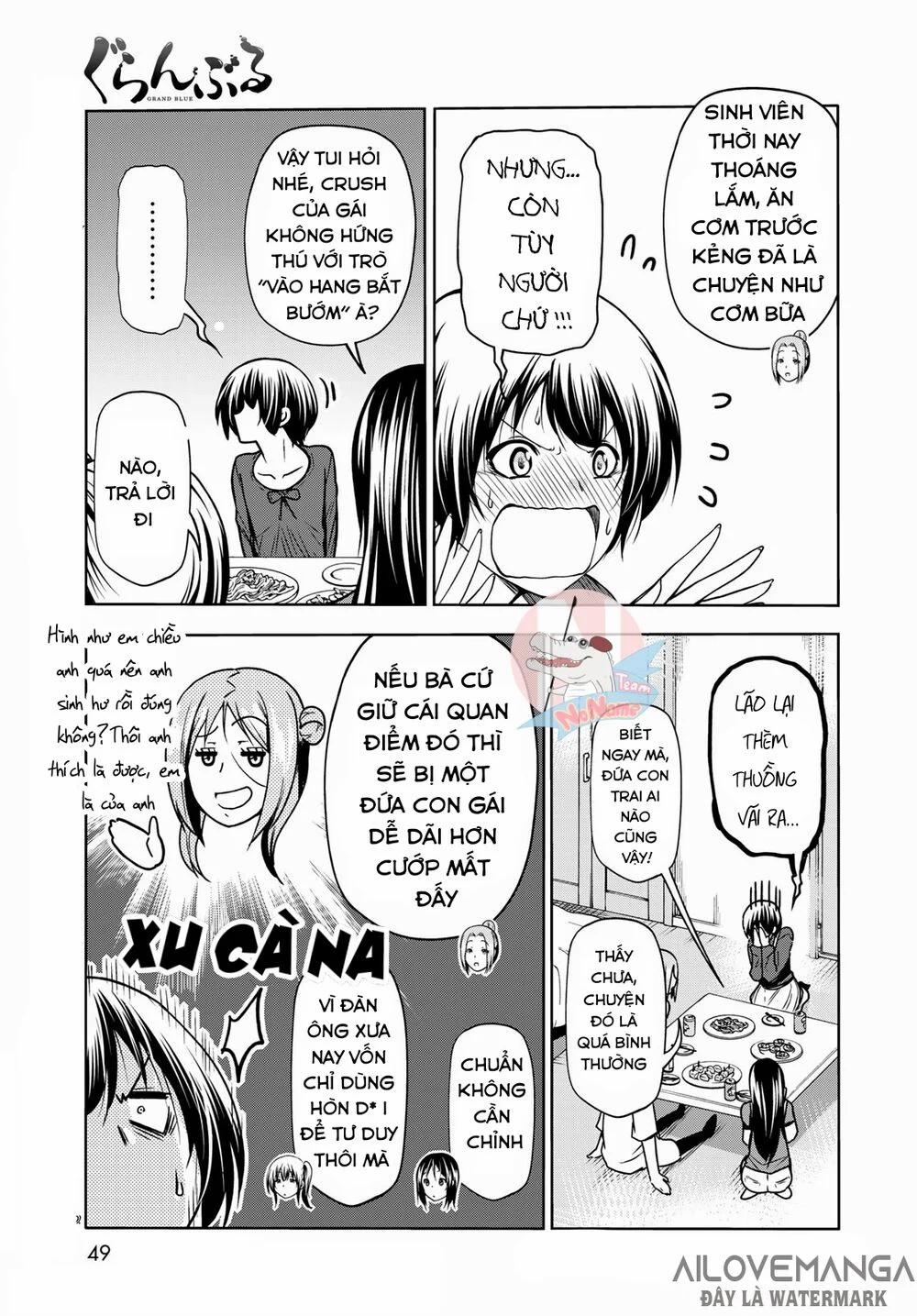 Cô Gái Thích Lặn - Grand Blue 72.2 trang 12