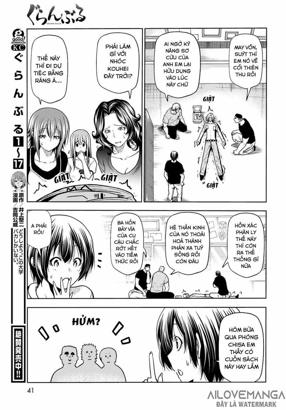 Cô Gái Thích Lặn - Grand Blue 73.1 trang 6