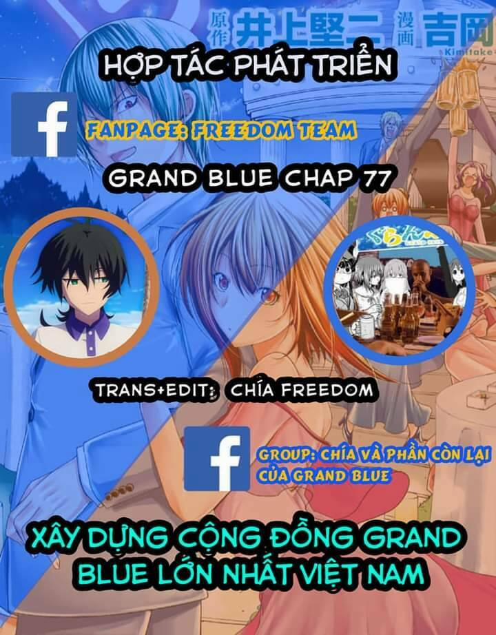 Cô Gái Thích Lặn – Grand Blue Chương 77 Trang 1