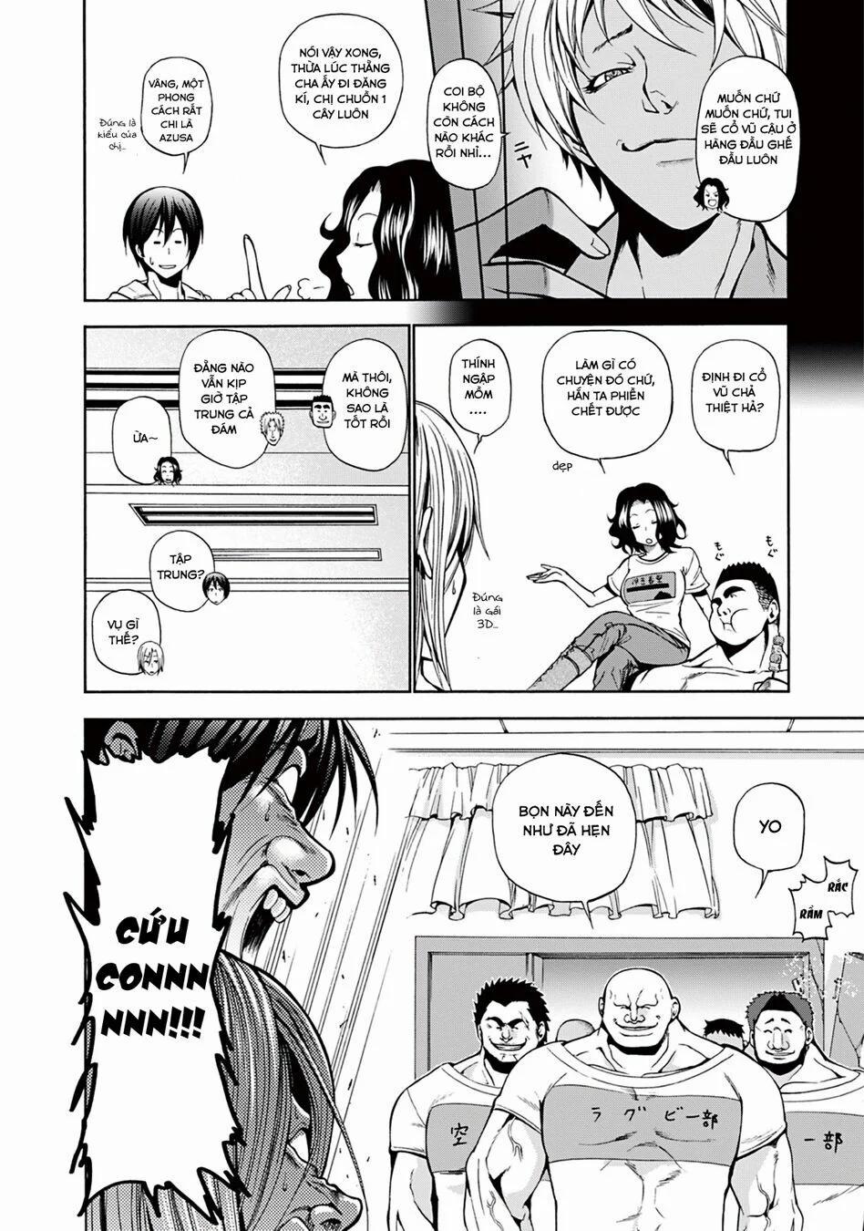 Cô Gái Thích Lặn - Grand Blue 8 trang 14