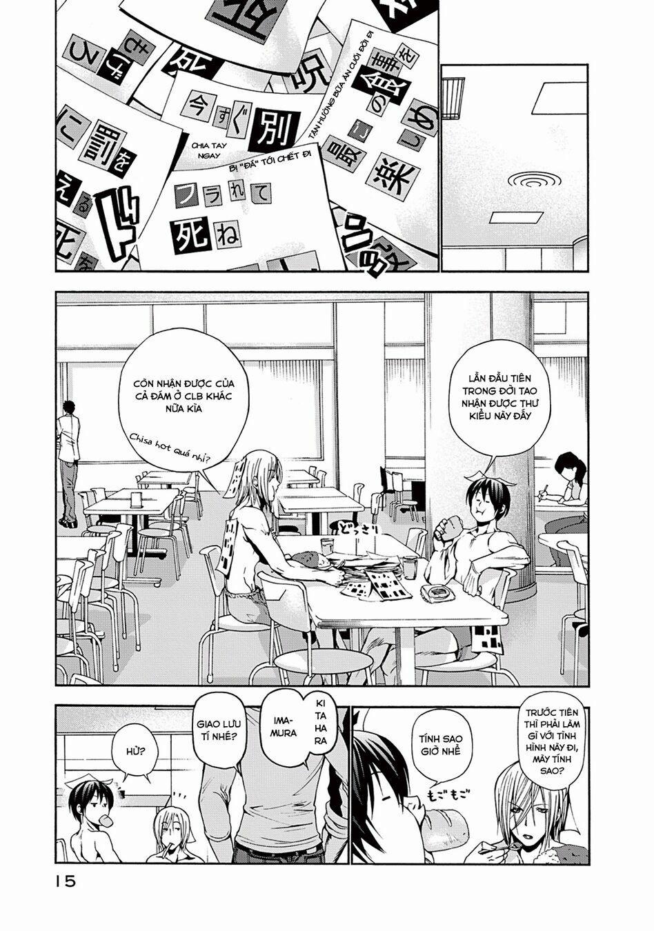 Cô Gái Thích Lặn - Grand Blue 9 trang 10