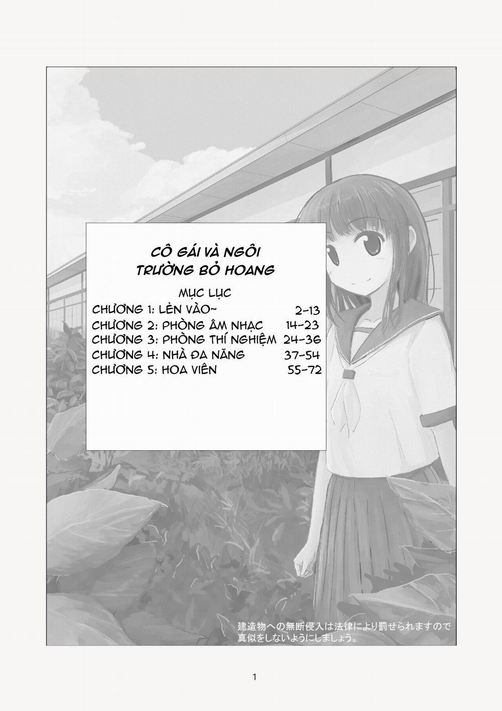 Cô gái và ngôi trường bị bỏ hoang 5 trang 2