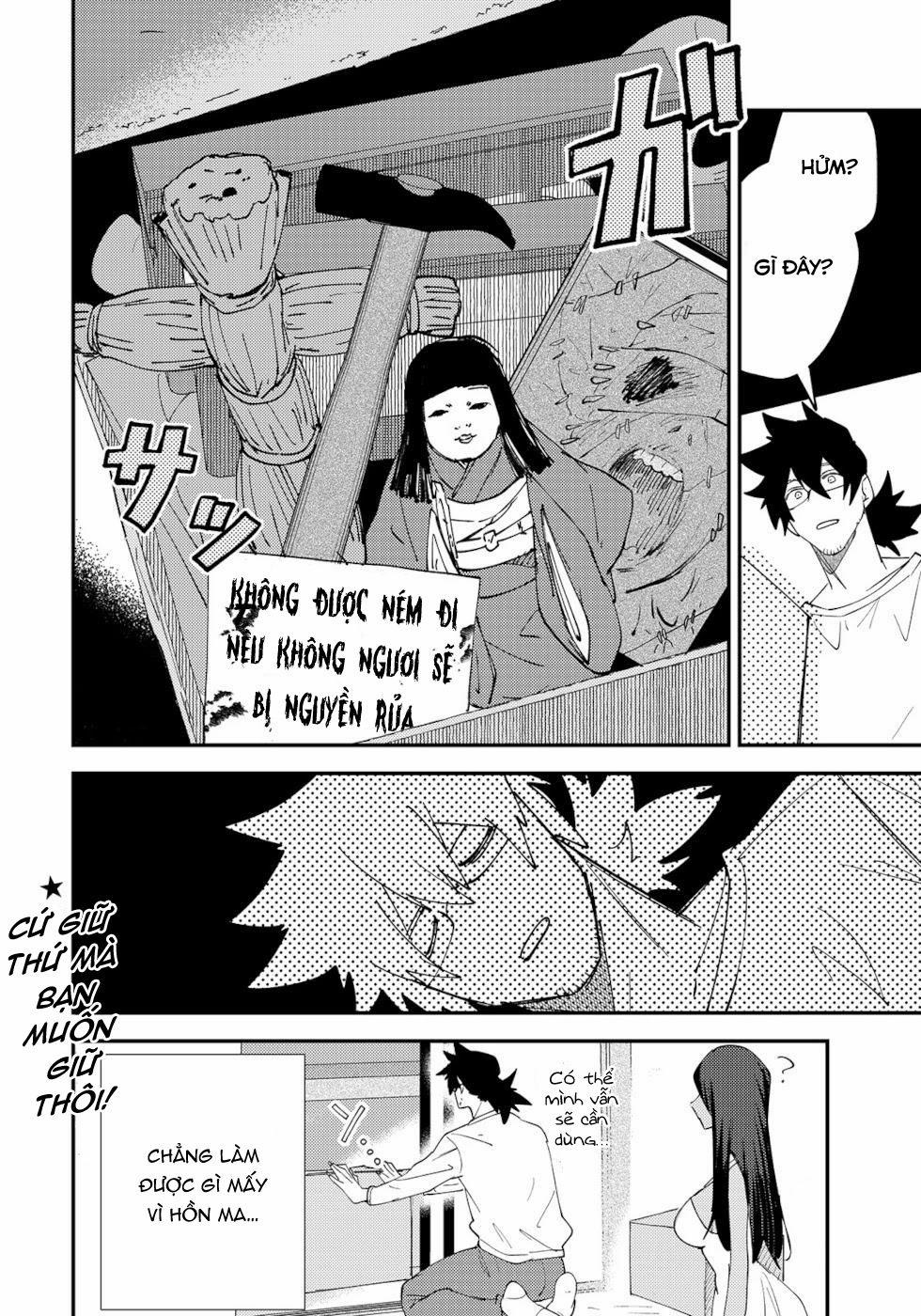 Cô Ma Nữ Lắm Chuyện Và Anh Họa Sĩ Truyện Tranh Ế Ẩm 40 trang 4