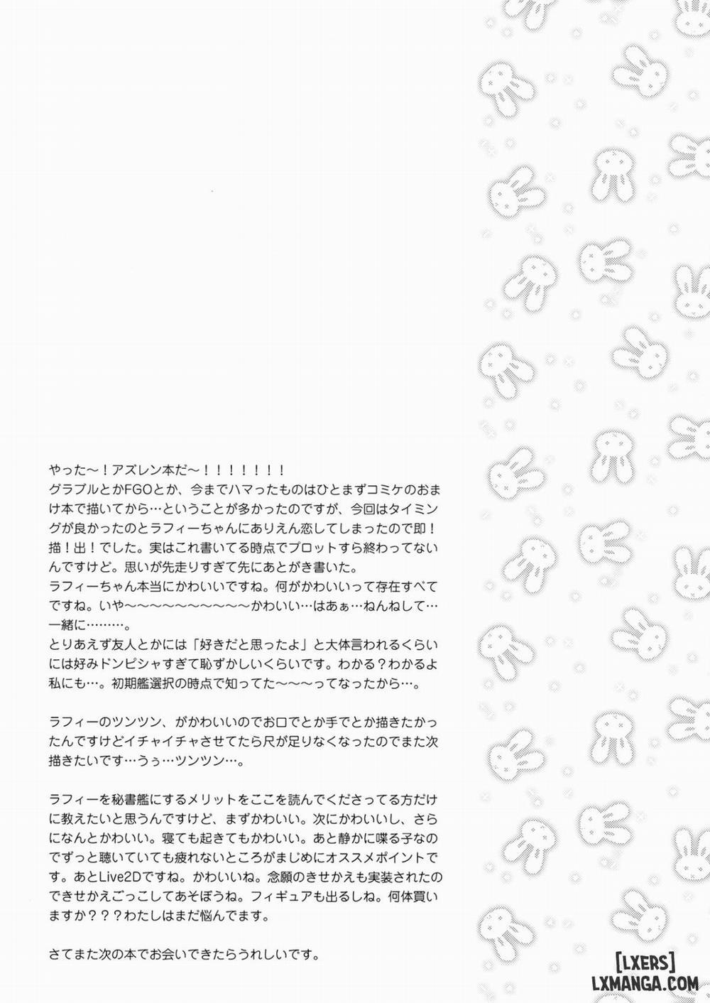 Commander, Will You... With Laffey Oneshot trang 19